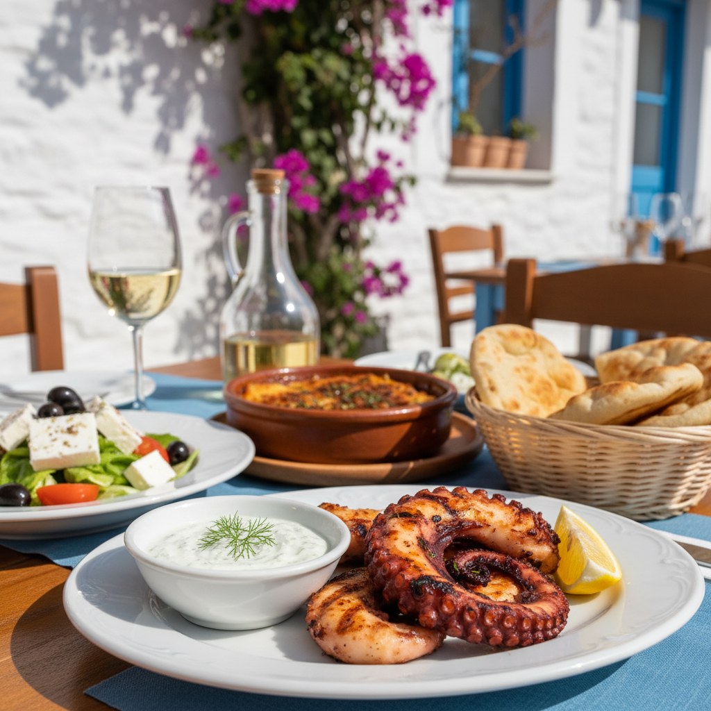 Griekse keuken authentieke smaken in de stad