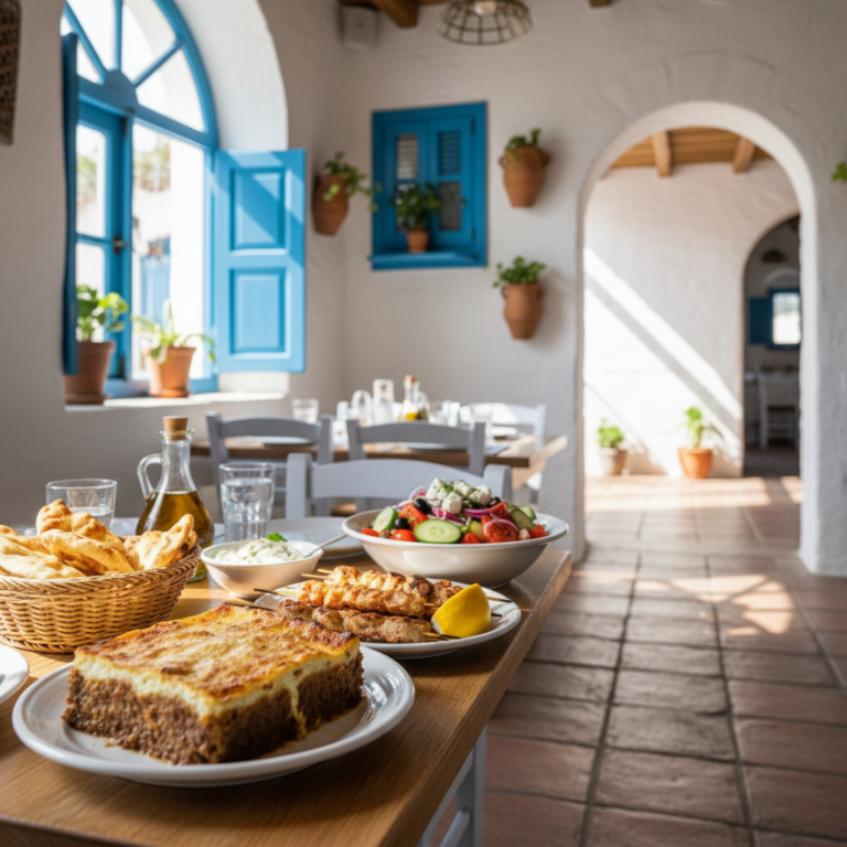Griekse keuken authentieke smaken in de stad