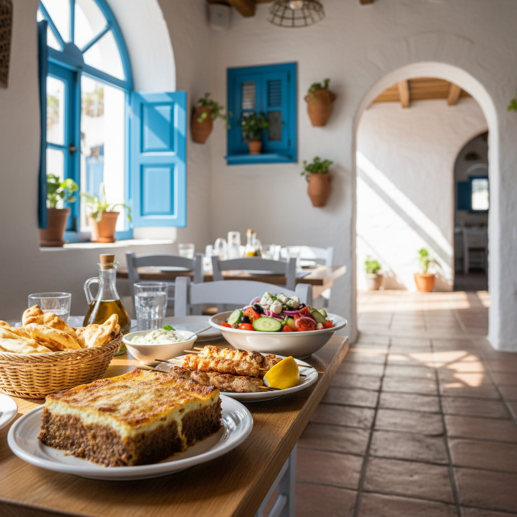 Griekse keuken authentieke smaken in de stad