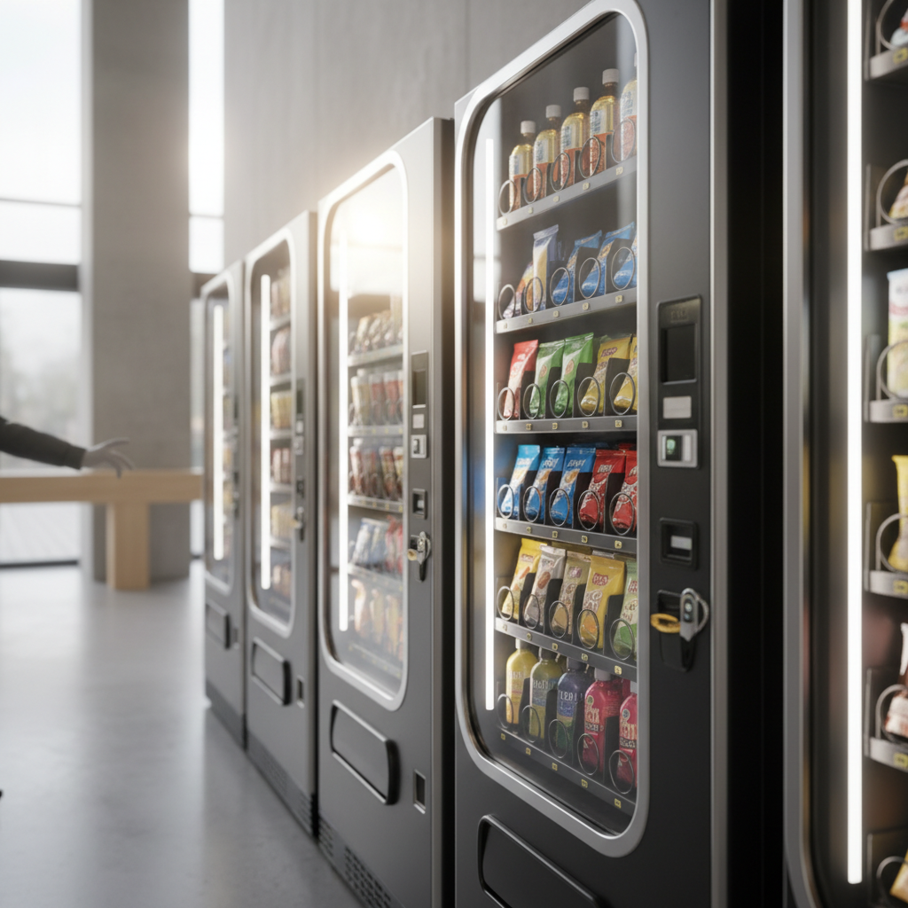 Een automaat voor zoete lekkernijen